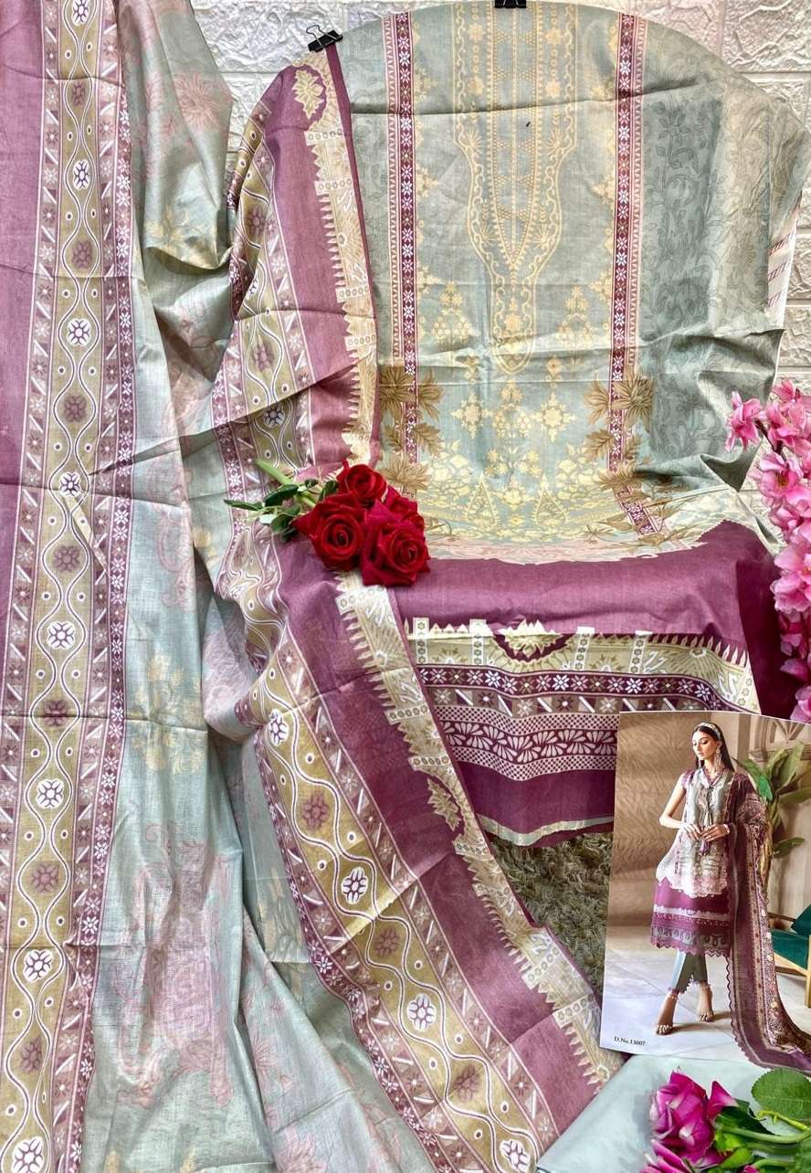 SAHIL DESIGNOR COTTEN VOL 13 by Nafisha Cotton